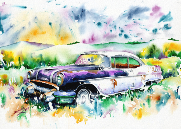 Abandoned 1956 Pontiac