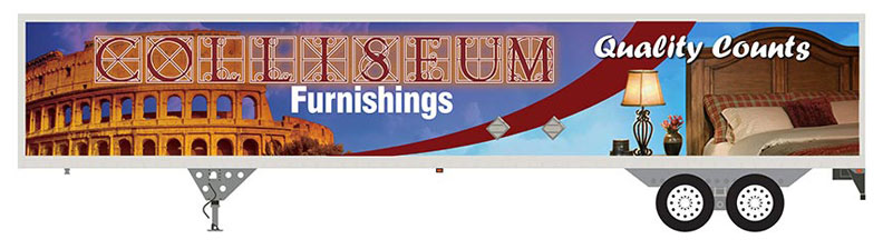 Colliseum Furnishings Trailer Layout