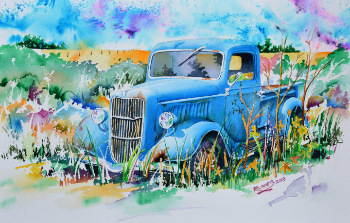 Day In The Sun Watercolour