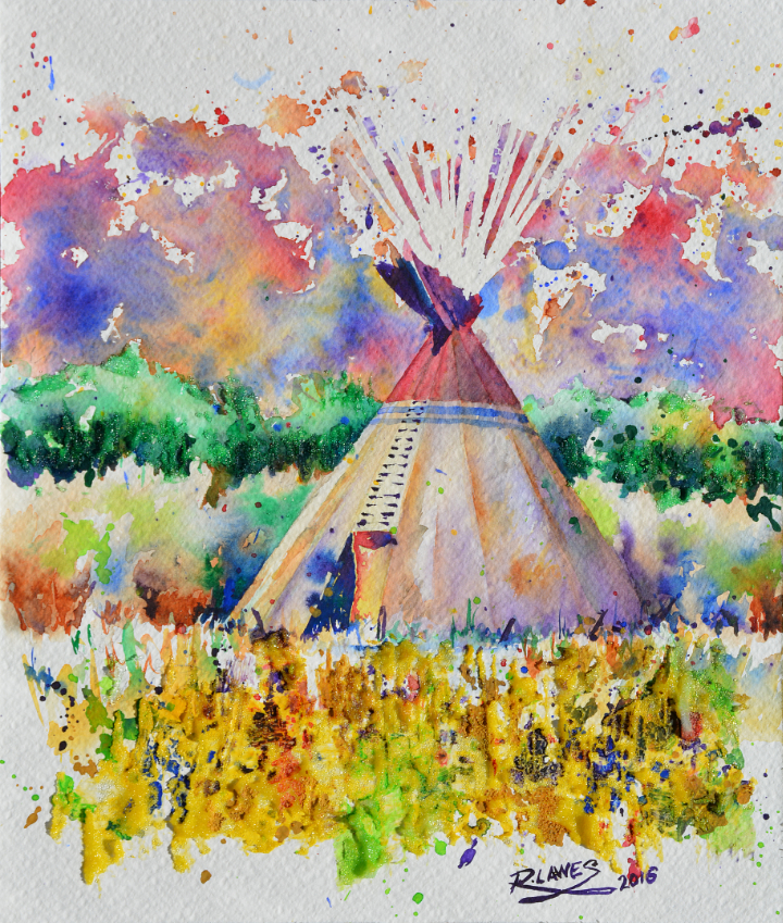 Home On The Range Mixed Media