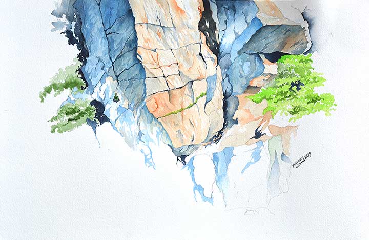Rockface Painting